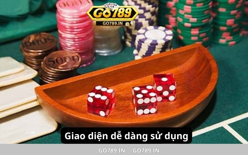 Giao diện dễ dàng sử dụng