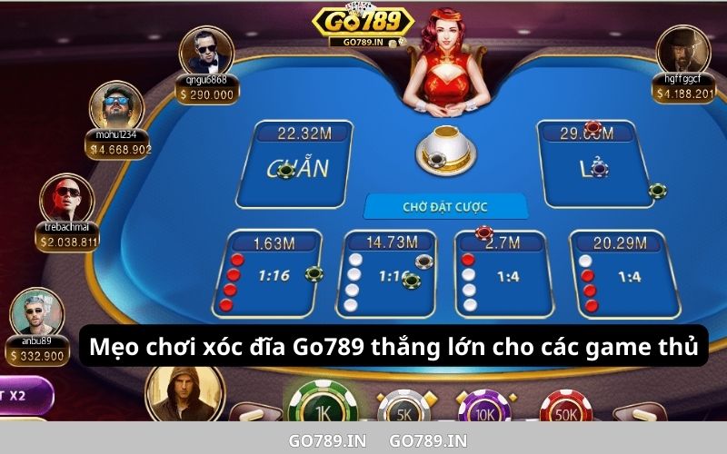 Mẹo chơi xóc đĩa Go789 thắng lớn cho các game thủ